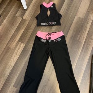Hardcore 3 Piece Fitness Outfit